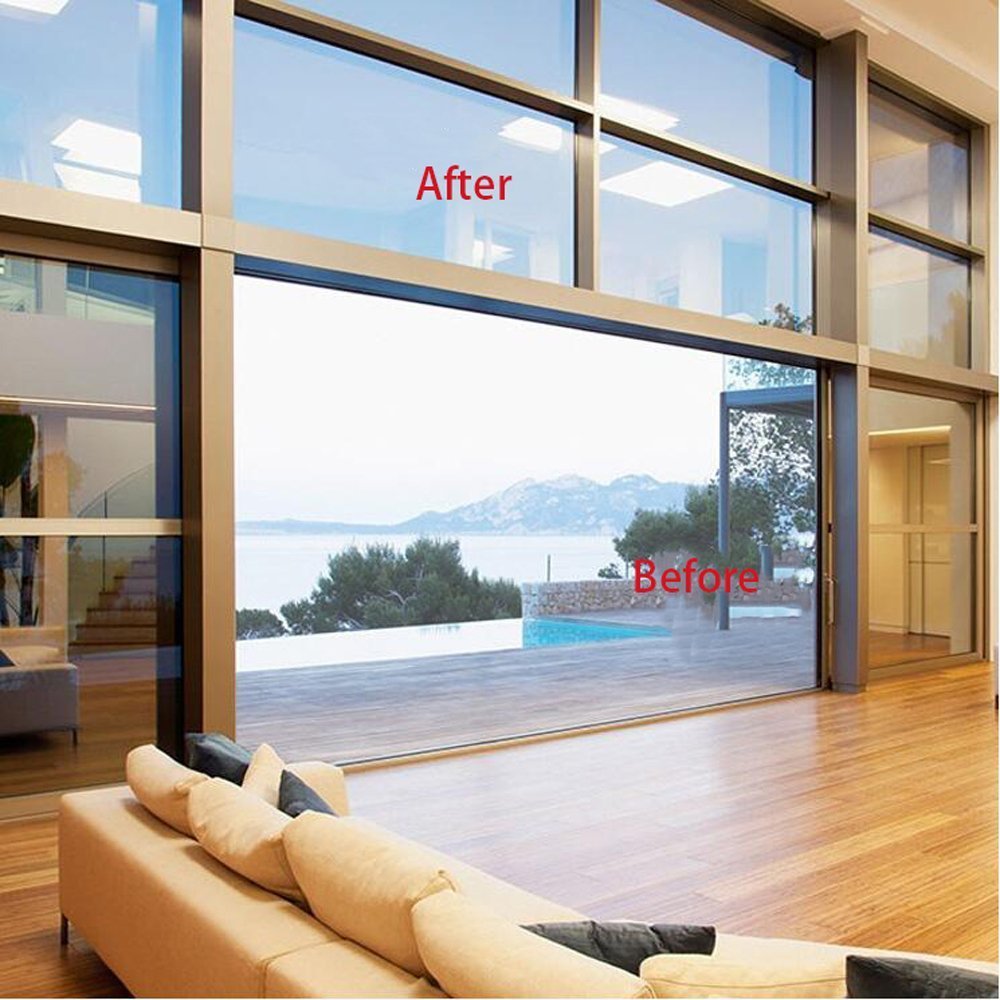 150x50CM-One-way-Mirror-Glass-Sticker-Reflective-Insulation-Silver-Window-Film-1537579-3