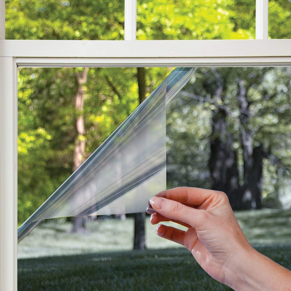 150x50CM-One-way-Mirror-Glass-Sticker-Reflective-Insulation-Silver-Window-Film-1537579-4