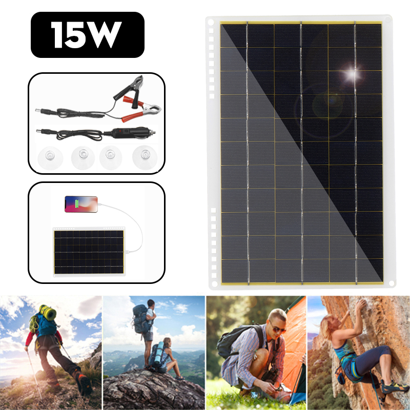 15W-Solar-Panel-12V-Polycrystalline-Solar-Panel-Fast-Outdoor-Emergency-Charging-1847588-2
