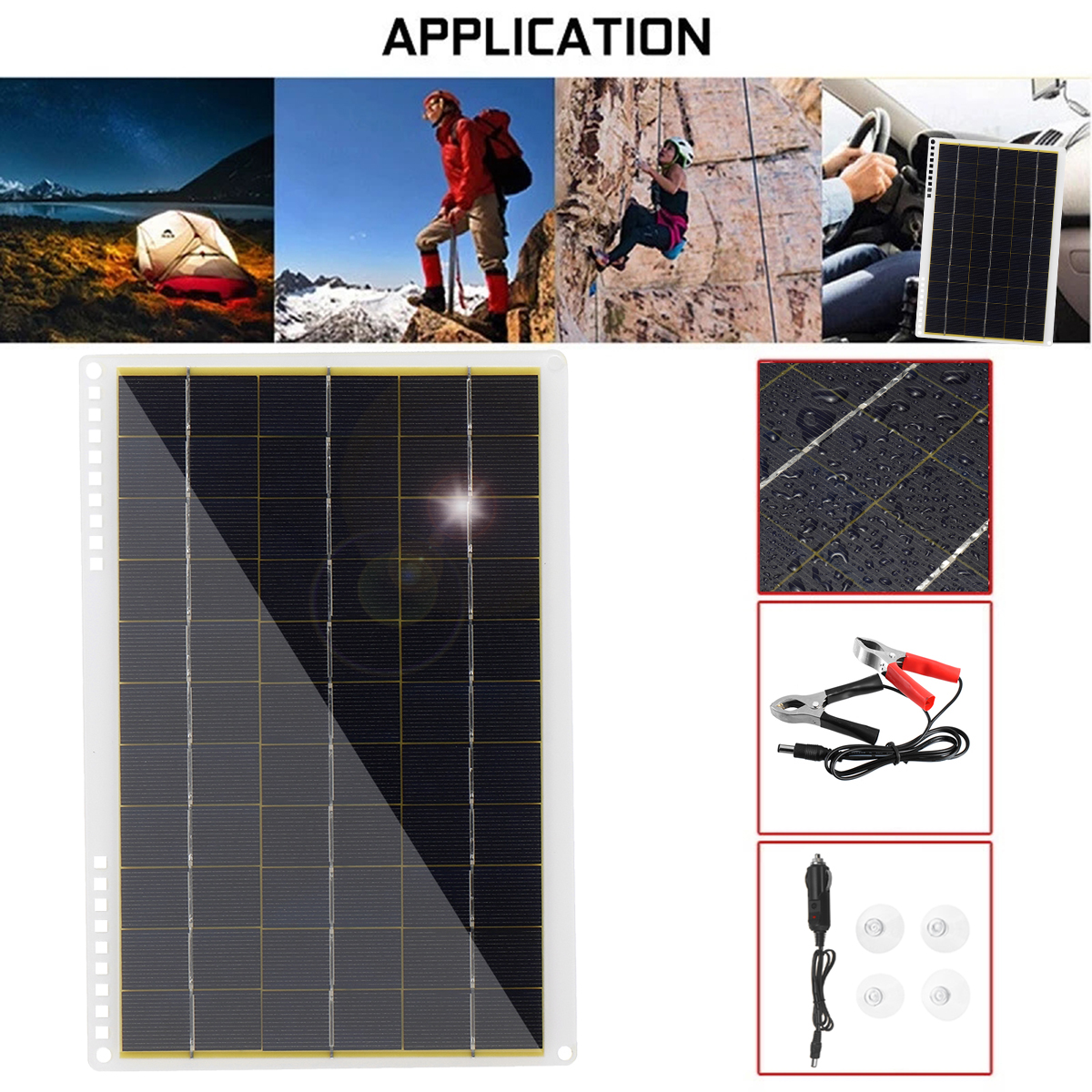 15W-Solar-Panel-12V-Polycrystalline-Solar-Panel-Fast-Outdoor-Emergency-Charging-1847588-7
