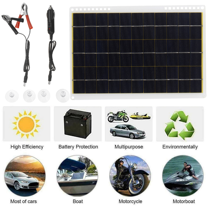 15W-Solar-Panel-12V-Polycrystalline-Solar-Panel-Fast-Outdoor-Emergency-Charging-1847588-8