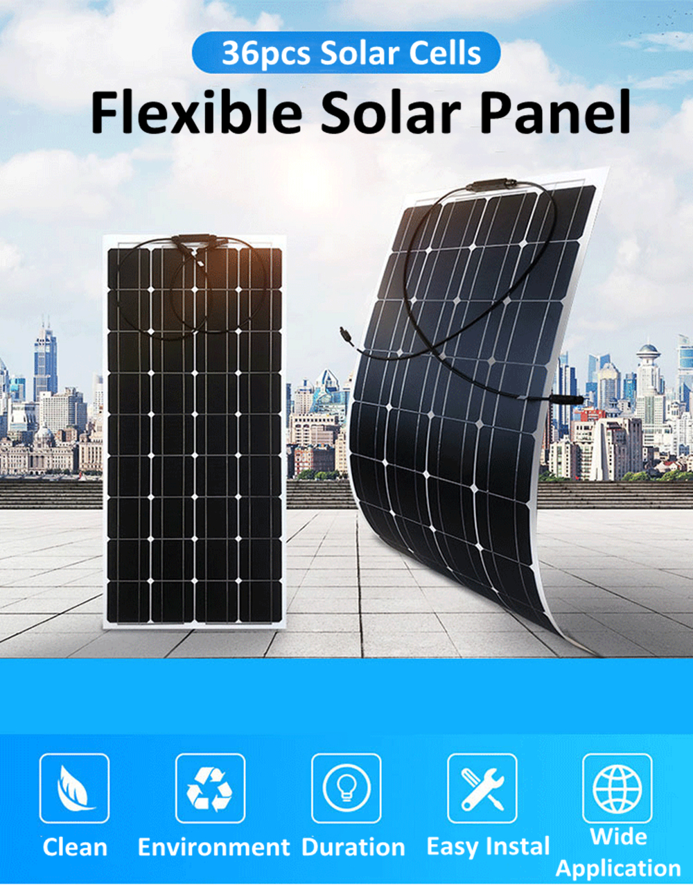 18V-100W-Solar-Panels-Kit-Complete-Anti-Scratch-Flexible-Solar-Cell-Panel-Battery-Power-Bank-Charger-1823527-1