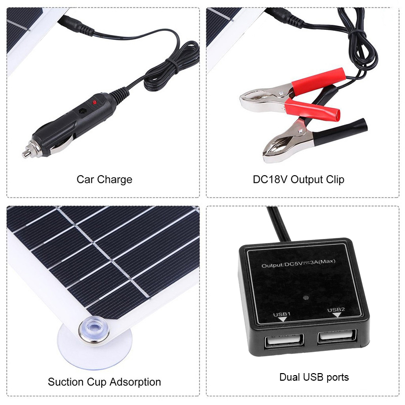 200W-Portable-Solar-Panel-Kit-Dual-DC-USB-Charger-Kit-W-None10A30A60A100A-Solar-Controller-Monocryst-1851663-8