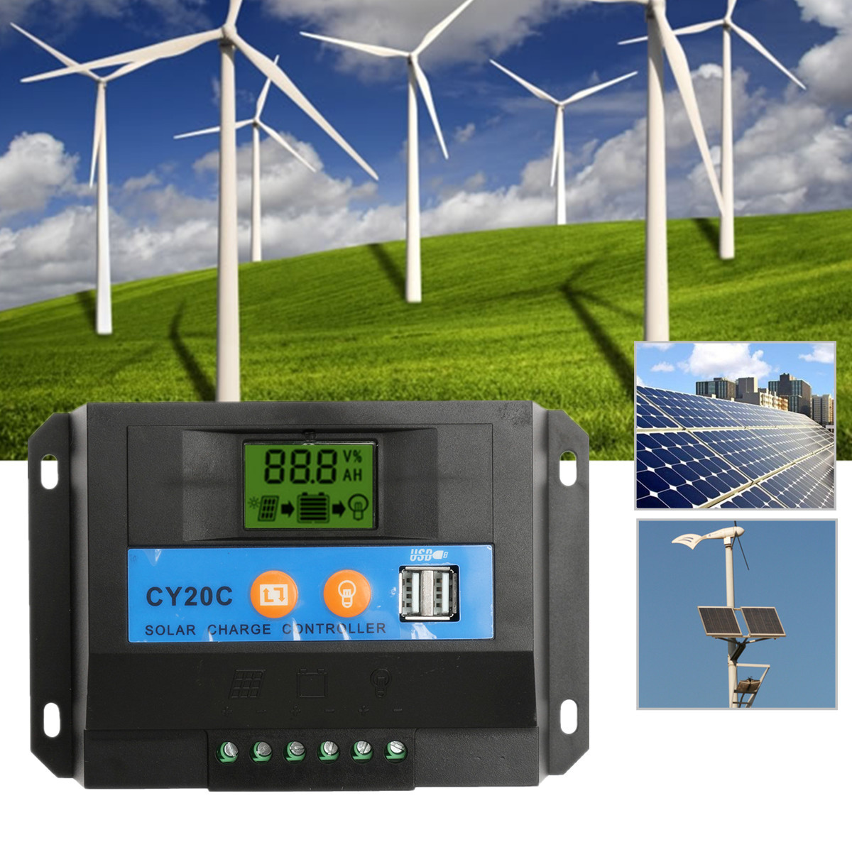 20A-12V24V-LCD-Solar-Charge-Controller-Panel-Battery-Regulator-With-2-USB-Ports-1085793-1