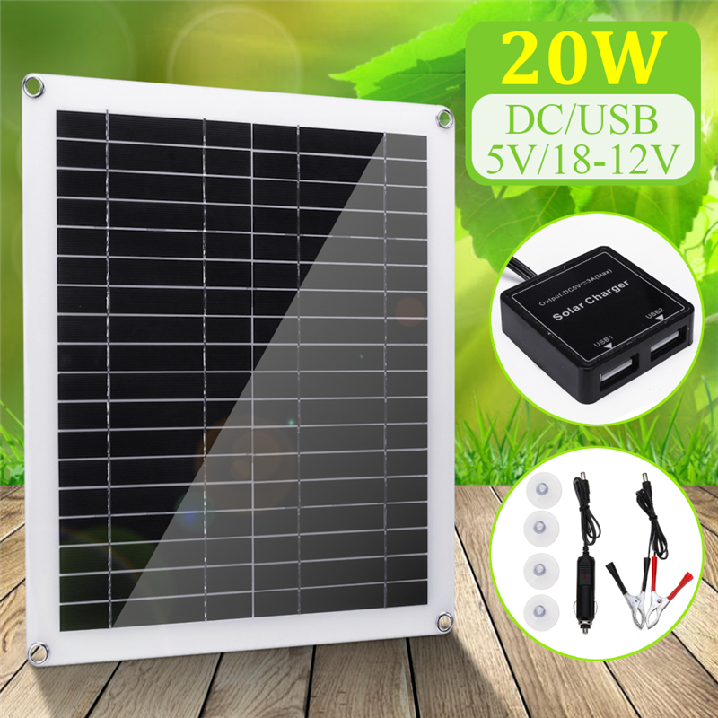 20W-Portable-Solar-Panel-Kit-Dual-USB-Polycrystalline-Silicon-Cell-Solar-Panel-1433294-2