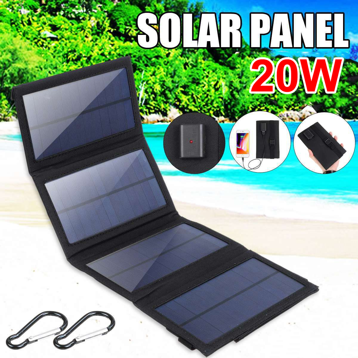 20W-USB-Solar-Panel-Folding-Power-Bank-Outdoor-Camping-Hiking-Phone-Charger-1925216-1