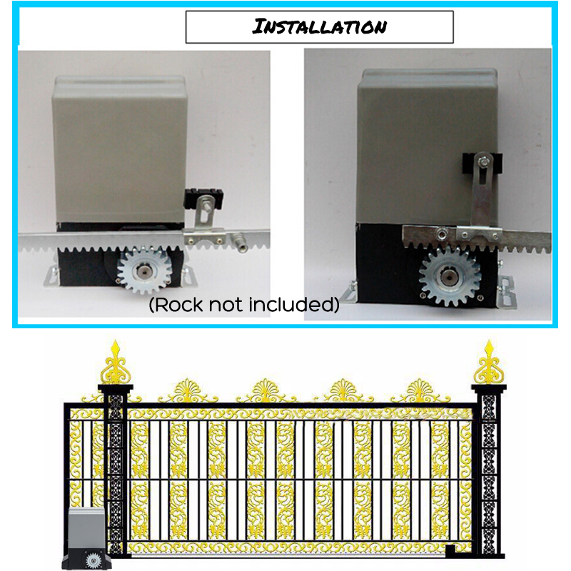 220V-750W-Electric-Sliding-Gate-Opener-Automatic-Motor-with-2-Remote-Control-Switch-1351136-3