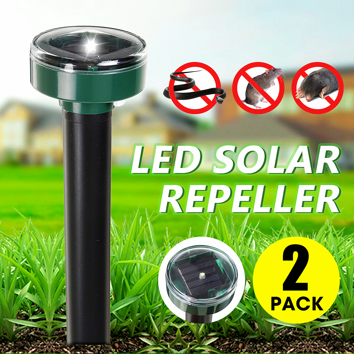 2pcs-Solar-Powered-Ultrasonic-Animal-Repeller-Mouse-Gopher-Rat-Vole-Mole-Scarer-Lawn-Garden-Yard-1724289-2