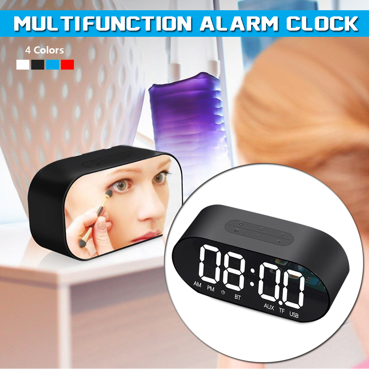 3W-4-Ohm-Alarm-Clock-Radio-Wireless-bluetooth-Speaker-Aux-TF-USB-Music-Mirror-LCD-Display-1413490-1