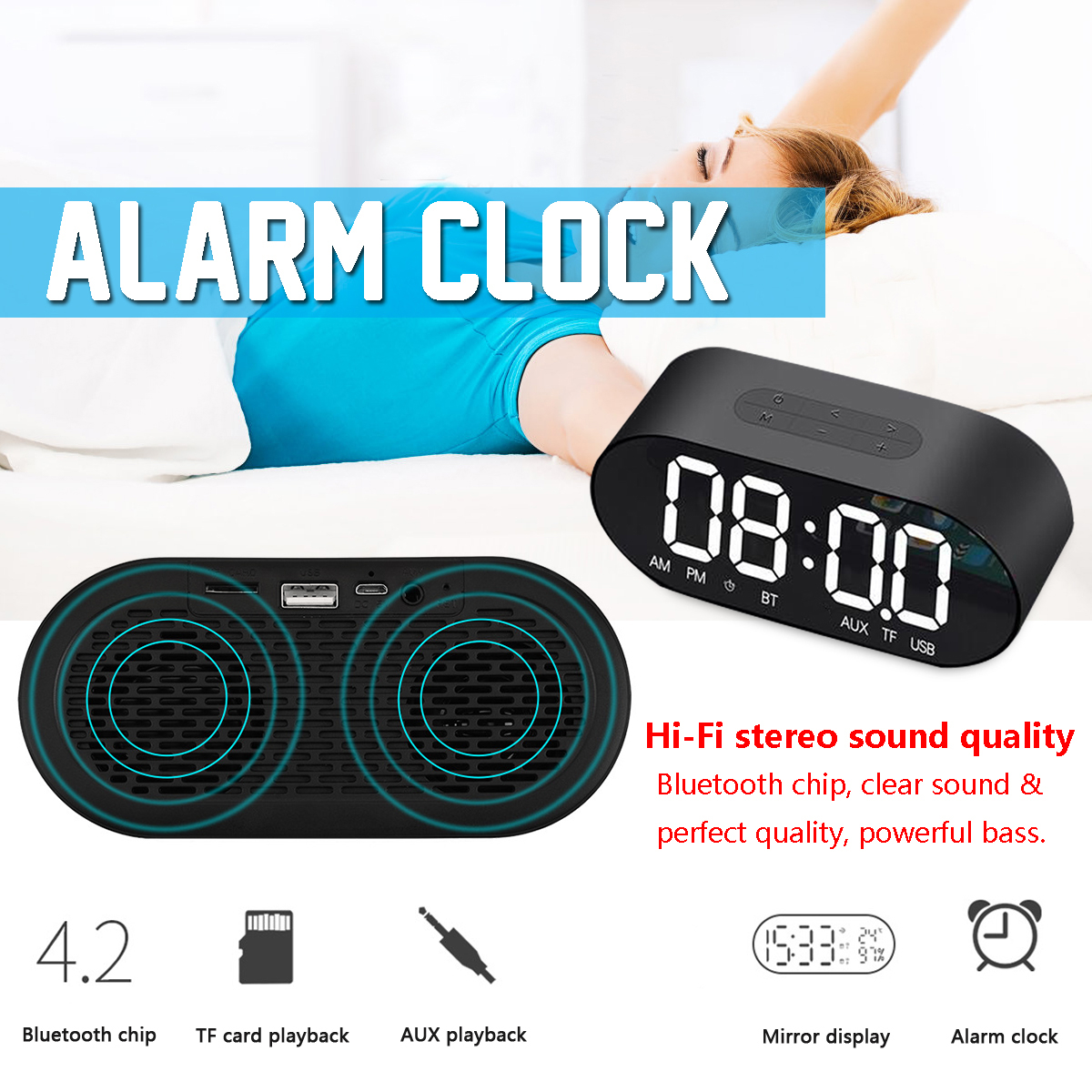 3W-4-Ohm-Alarm-Clock-Radio-Wireless-bluetooth-Speaker-Aux-TF-USB-Music-Mirror-LCD-Display-1413490-2