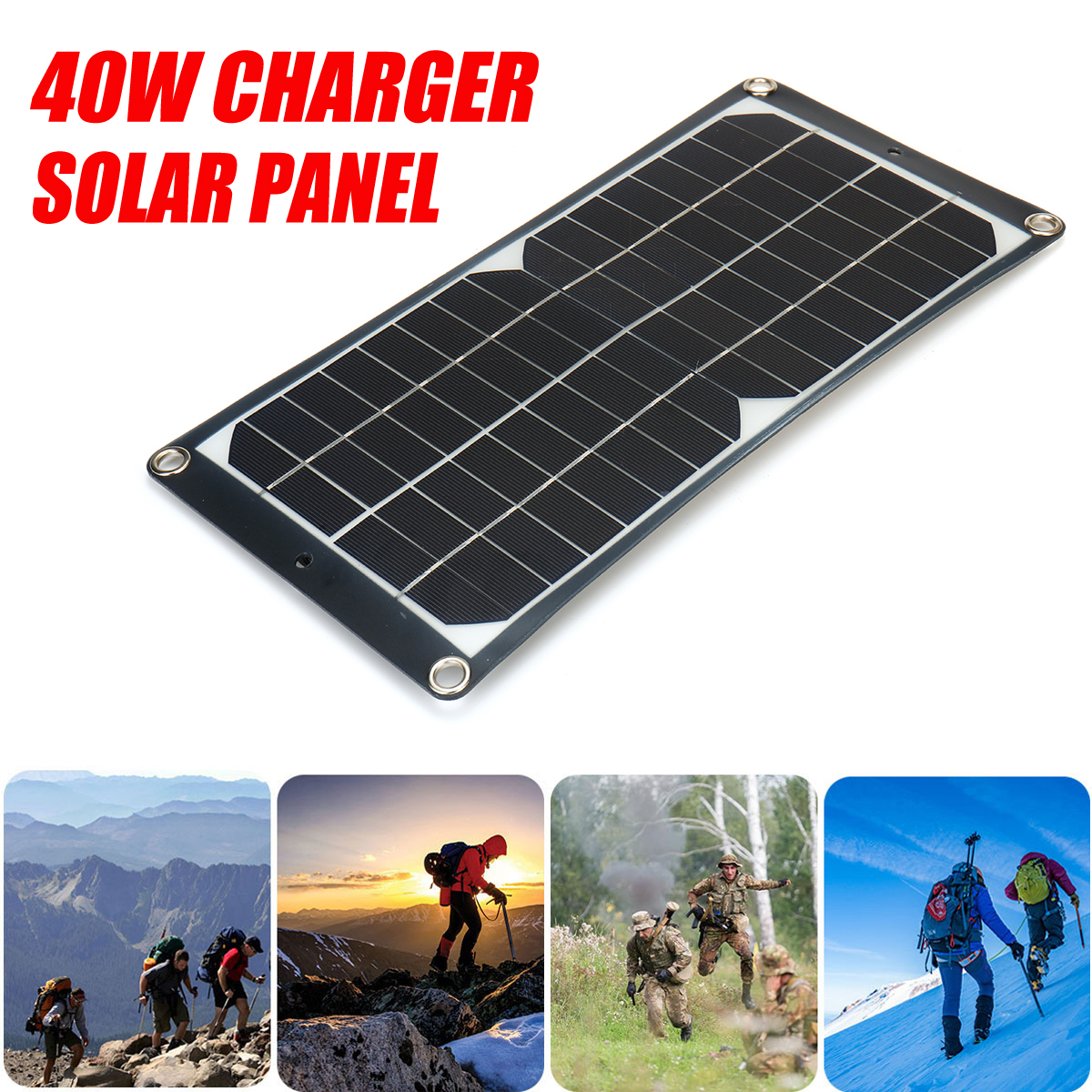 40W-Flexible-Monocrystalline-Solar-Panel-18V-Battery-Charger-Kit-For-Car-Van-1729221-2