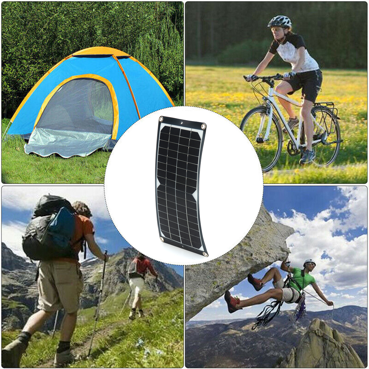40W-Flexible-Monocrystalline-Solar-Panel-18V-Battery-Charger-Kit-For-Car-Van-1729221-3
