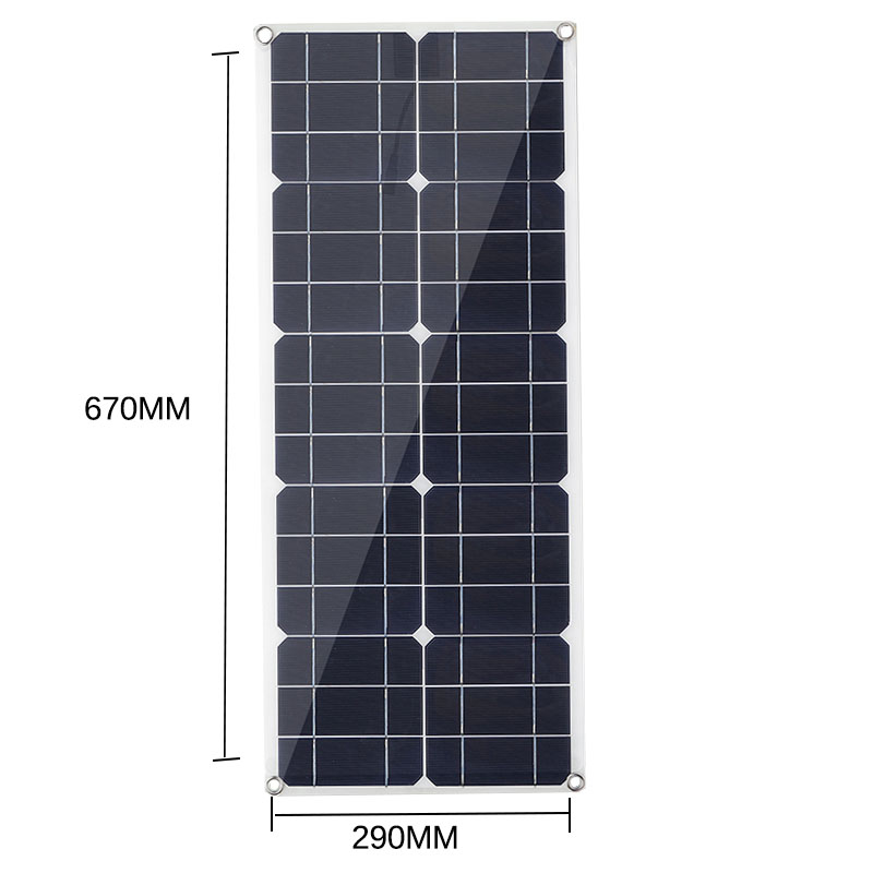 40W-Flexible-Solar-Panel-USB-Monocrystalline-Connecter-Battery-Charger-For-Camping-Hiking-Climbing-C-1626654-5