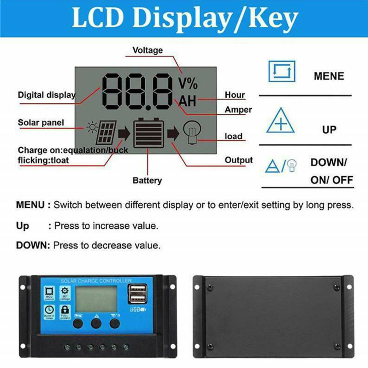 40W-Solar-Panel-Solar-Power-Panels-MC4-Line-Cable-with-30A-Solar-Charge-Controller-1595919-5