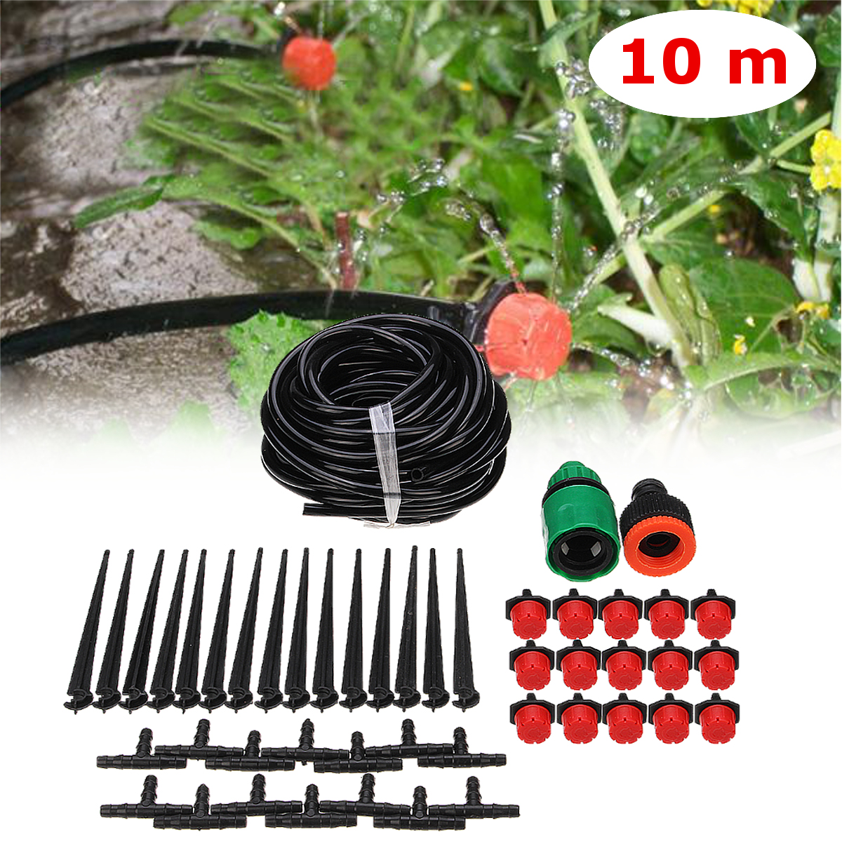 47PCS-Drip-Irrigation-Greenhouse-Garden-Plant-Watering-System-Hose-Kits-Adjusted-1518267-1