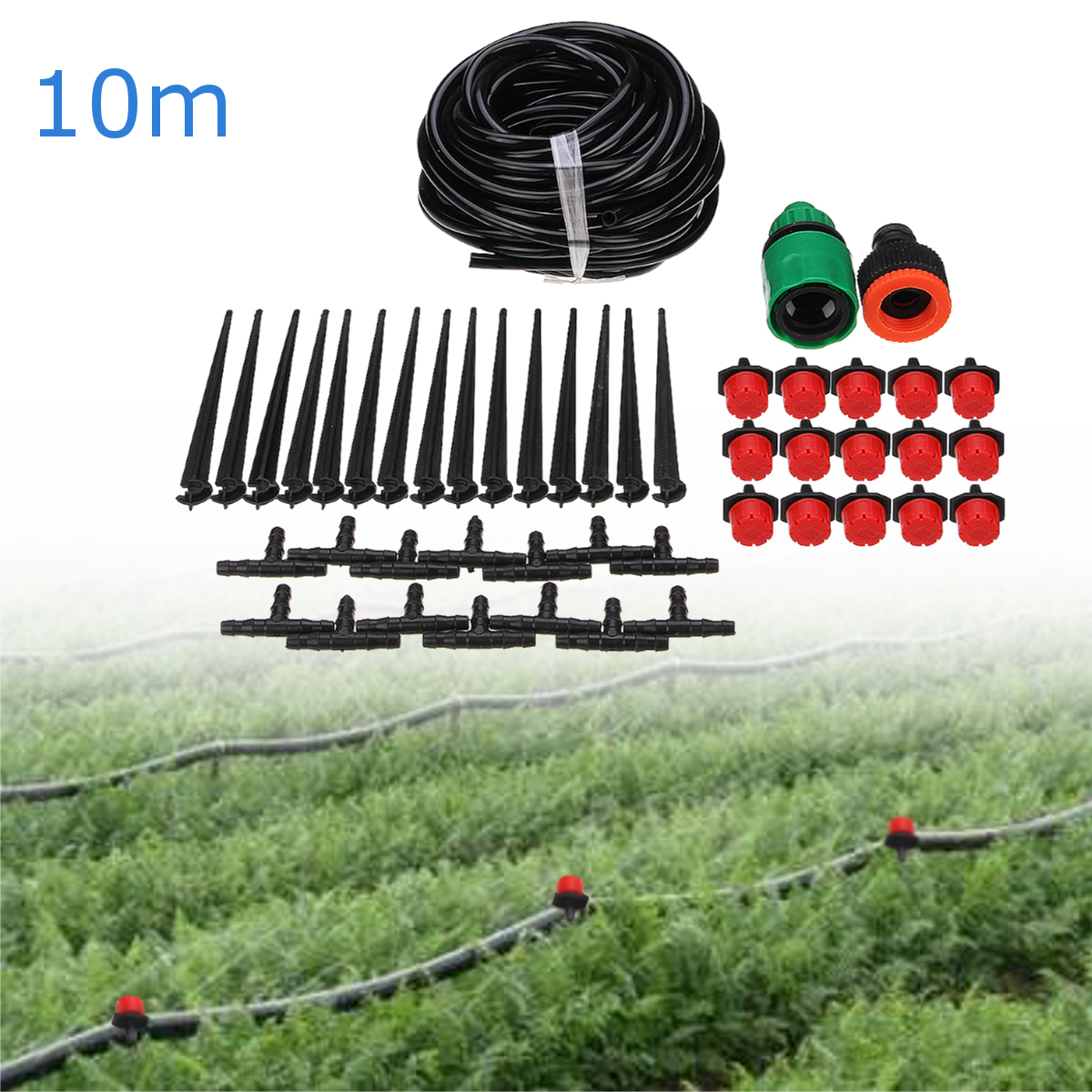 47PCS-Drip-Irrigation-Greenhouse-Garden-Plant-Watering-System-Hose-Kits-Adjusted-1518267-2