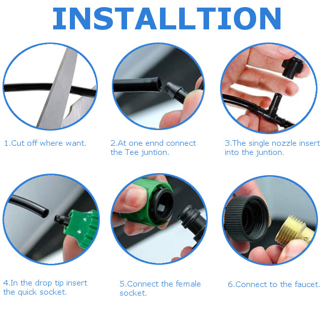47PCS-Drip-Irrigation-Greenhouse-Garden-Plant-Watering-System-Hose-Kits-Adjusted-1518267-6