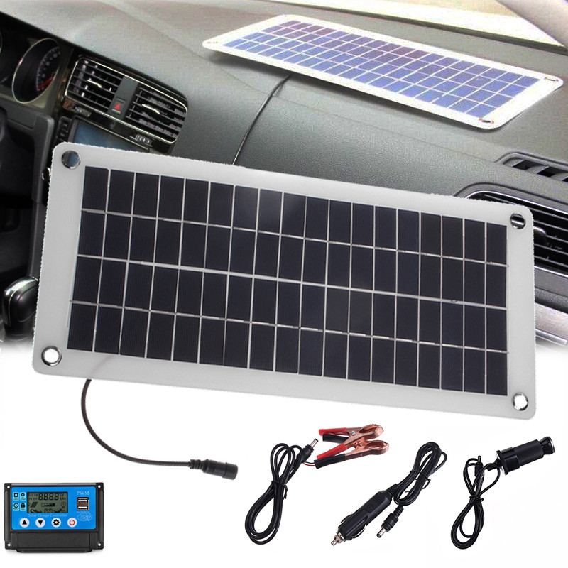 50W-Dual-USB-12V5V-Solar-Panel-with-Car-Charger-1020304050A-USB-Solar-Charger-Controller-for-Outdoor-1633041-2