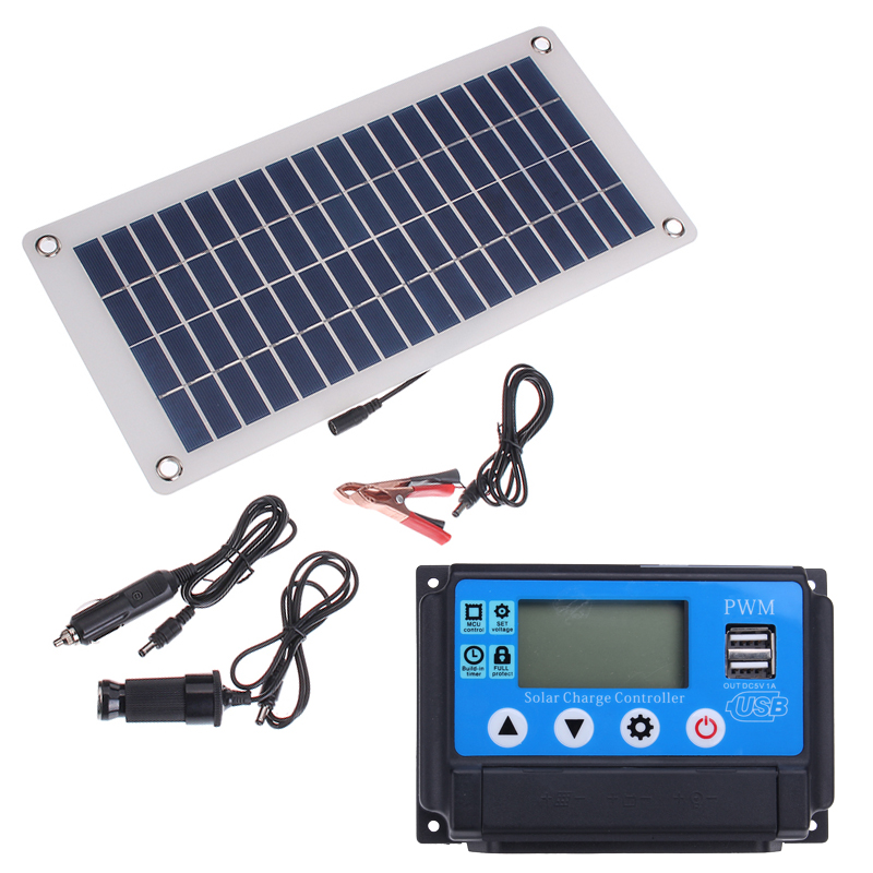 50W-Dual-USB-12V5V-Solar-Panel-with-Car-Charger-1020304050A-USB-Solar-Charger-Controller-for-Outdoor-1633041-9
