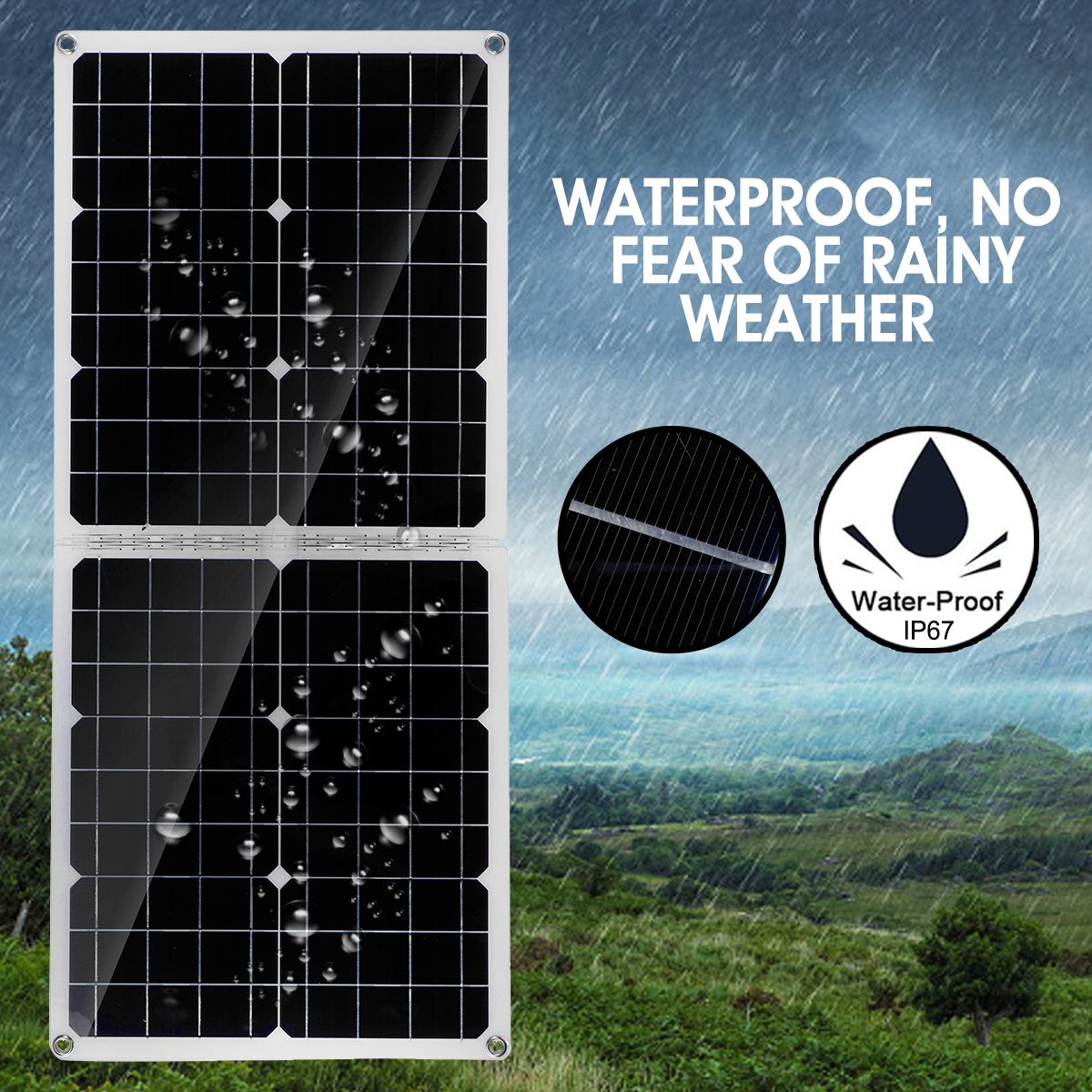 50W-Foldable-Solar-Panel-Solar-100A-Controller-for-Car-Van-Boat-Caravan-Camper-Trickle-Battery-Charg-1925209-2