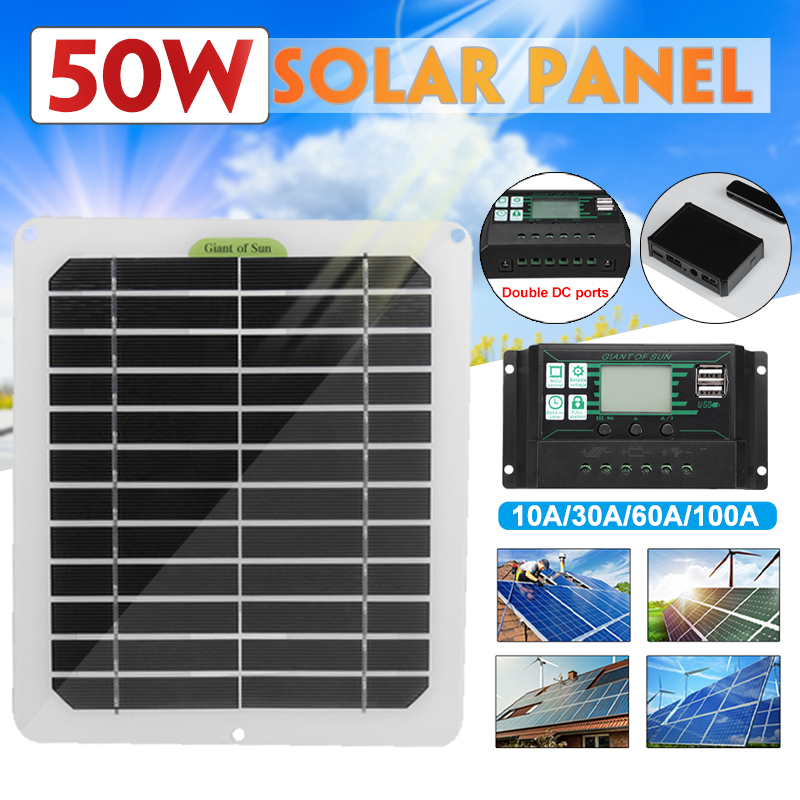 50W-Solar-Panel-Kit-W-10A30A60A100A-Dual-DC-Current-Solar-Controller-12V-Battery-Charger-For-RV-Camp-1859080-2