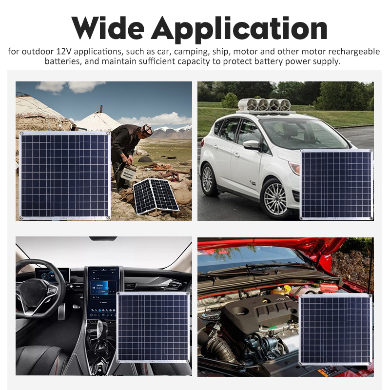 60W-DC-12V-60W-Solar-Panel-5V-Dual-USB-Ports-Battery-Charger-Aluminum-Plate-Solar-Powered-Panel-1497878-10