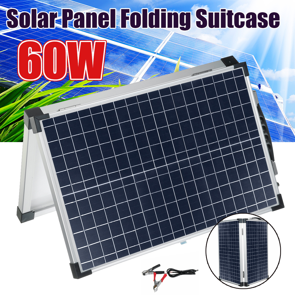 60W-Solar-Panel-with-USB-Type-C-DC-interface-with-clips-1661870-2