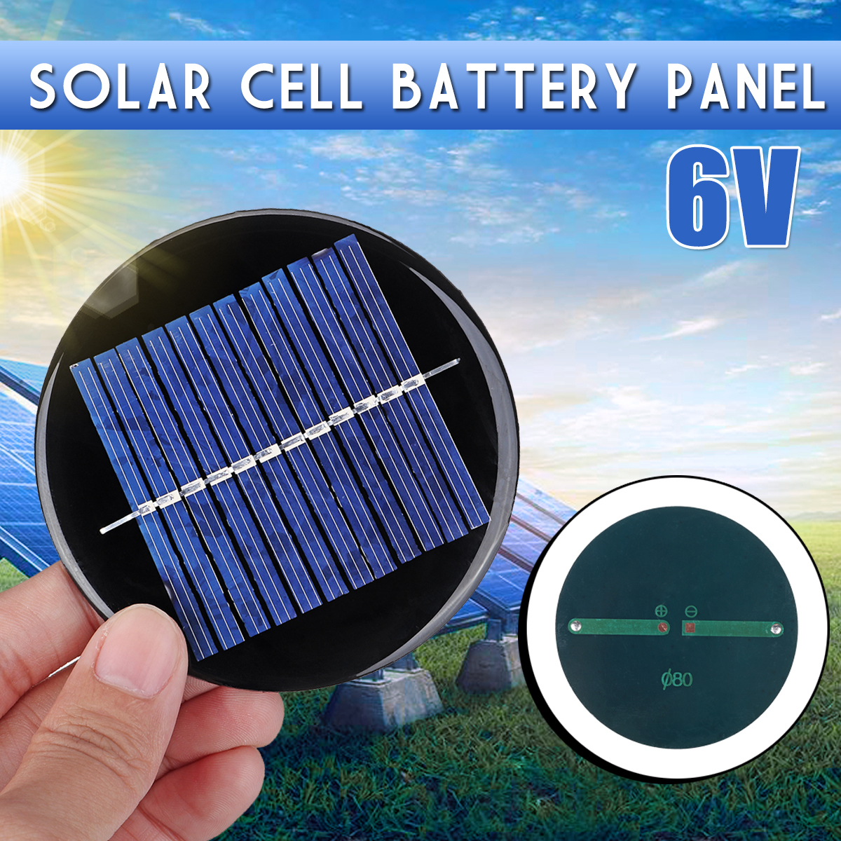 6V-Mini-Polycrystalline-Solar-Panel-Battery-Charger-for-DIY-Powered-Models-Solar-Light-Toys-1670534-1