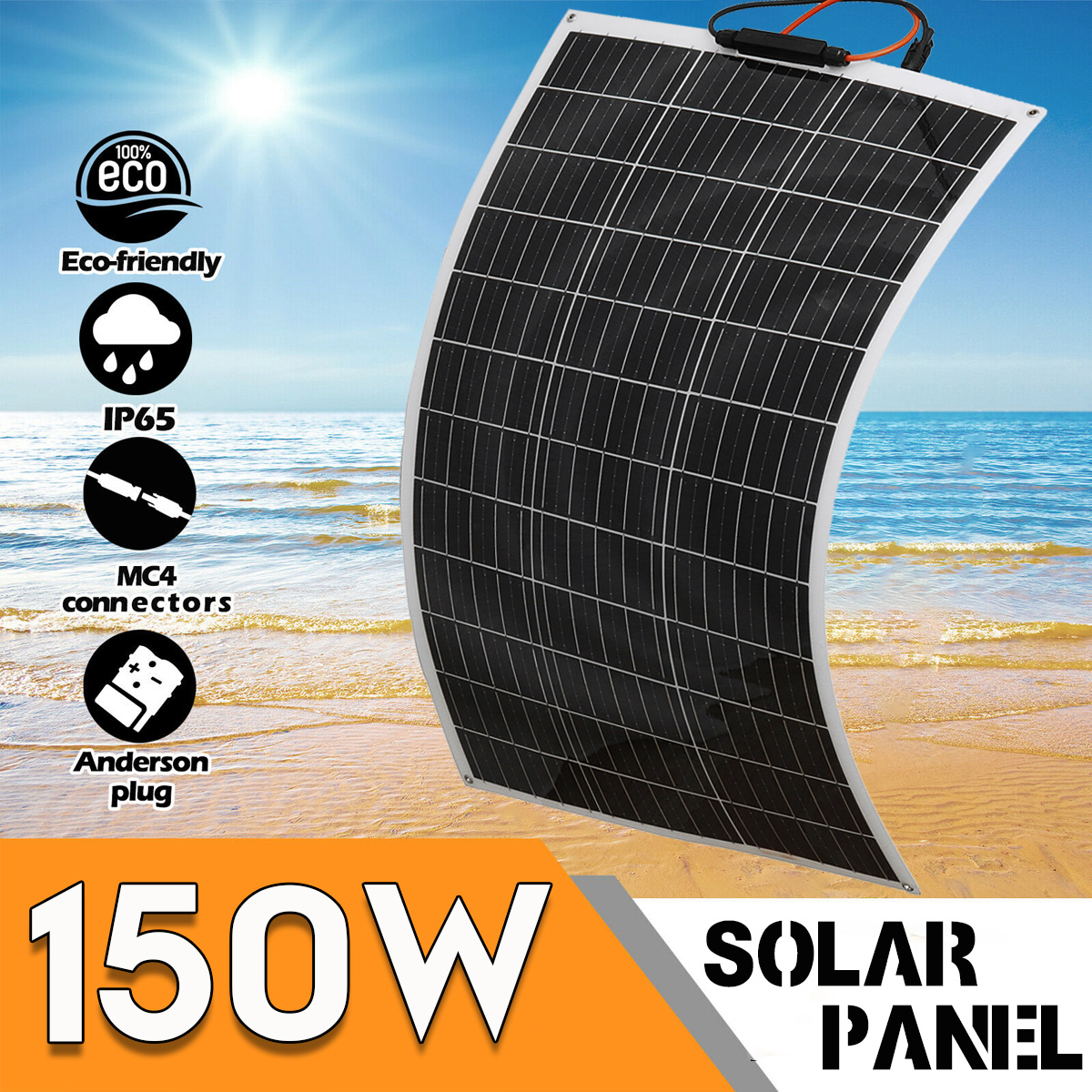 70W-Flexible-Solar-Panel-Cell-Module-Kit-Waterproof-For-Camping-Caravan-RV-150W-Max-1847881-1