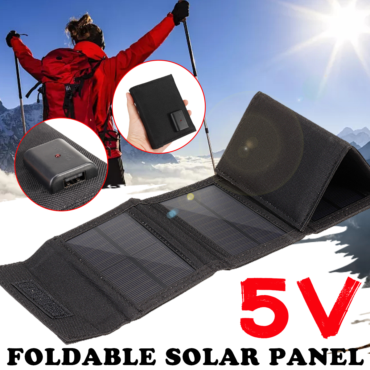 80W-5V-USB-Monocrystalline-Solar-Panel-Folding-Power-Bank-Outdoor-Camping-Hiking-Phone-Charger-1873791-2