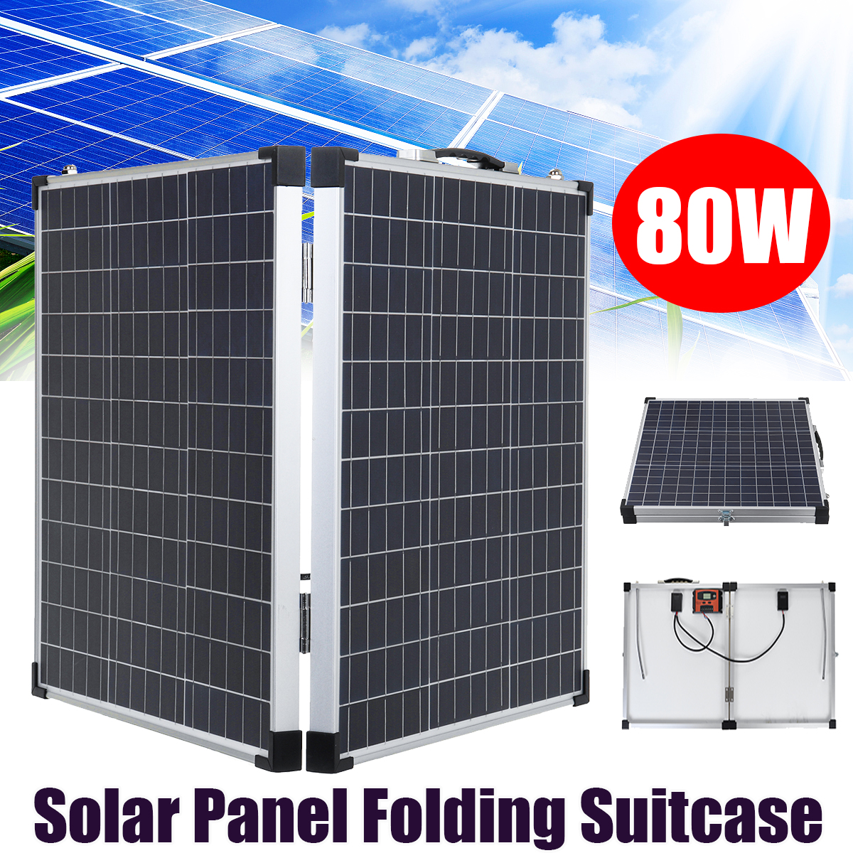 80W-Solar-Panel-Monocrystalline-Silicon-Cell-With-Solar-Controller-1661359-1