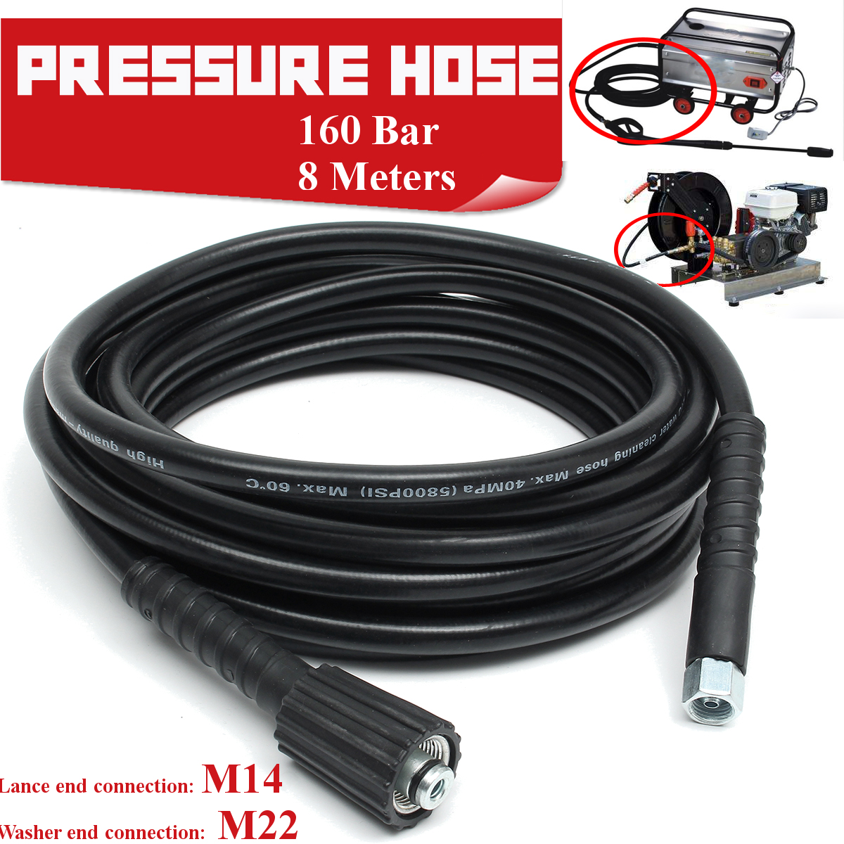 8M315-inch-2300PSI-Resin-Pipe-High-Pressure-Washer-Jet-Wash-Hose-M22-M14-14mm22mm-1434051-1