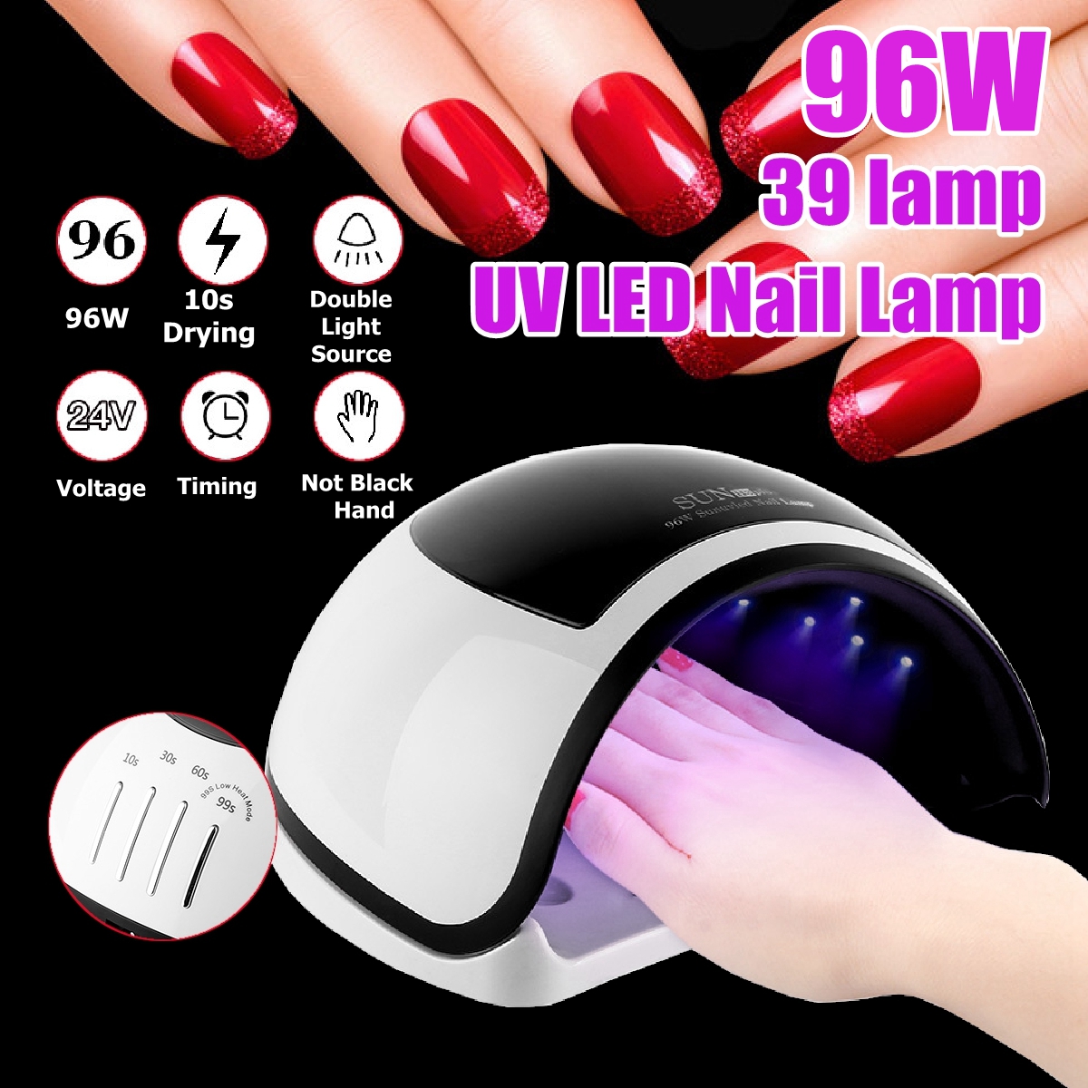 96W-Nail-Dryer-LED-UV-Nail-Art-Lamp-USB-Polish-Acrylic-Gel-Curing-Light-Manicure-Machine-1523080-1