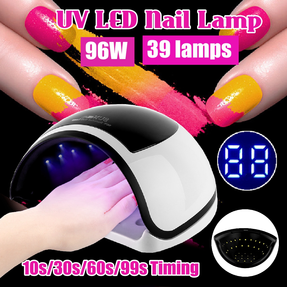 96W-Nail-Dryer-LED-UV-Nail-Art-Lamp-USB-Polish-Acrylic-Gel-Curing-Light-Manicure-Machine-1523080-2