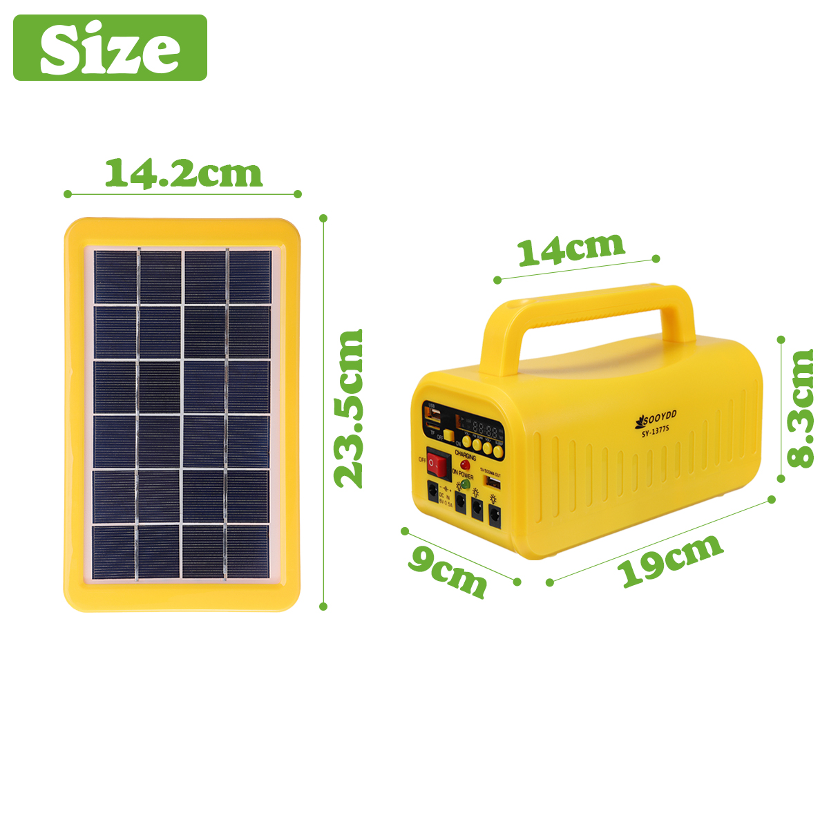 DC-6V-3W-Solar-Powered-System-Solar-Panel-Rechargeable-Battery-LED-Flashlight-Camping-Tent-Light-1336045-7