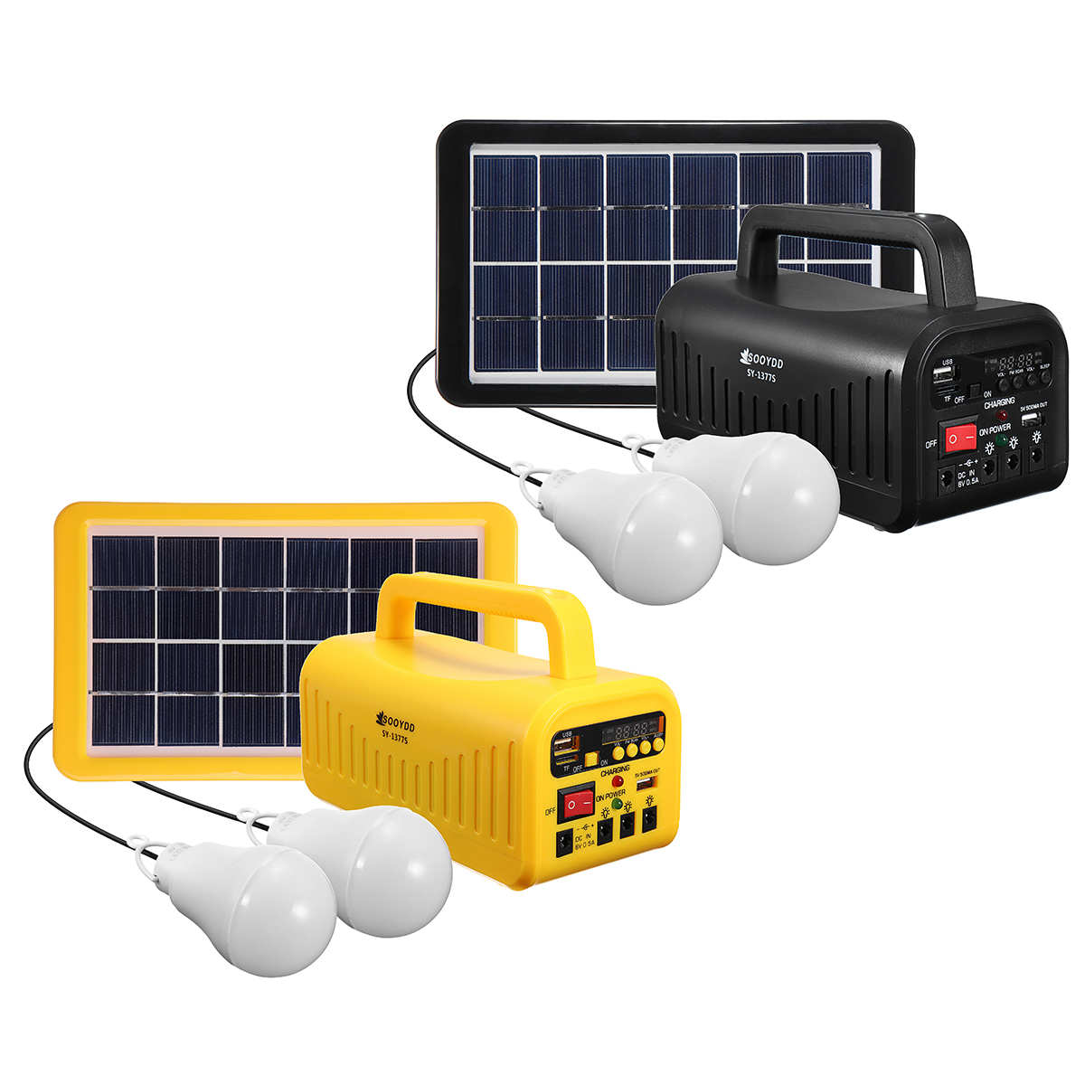 DC-6V-3W-Solar-Powered-System-Solar-Panel-Rechargeable-Battery-LED-Flashlight-Camping-Tent-Light-1336045-8