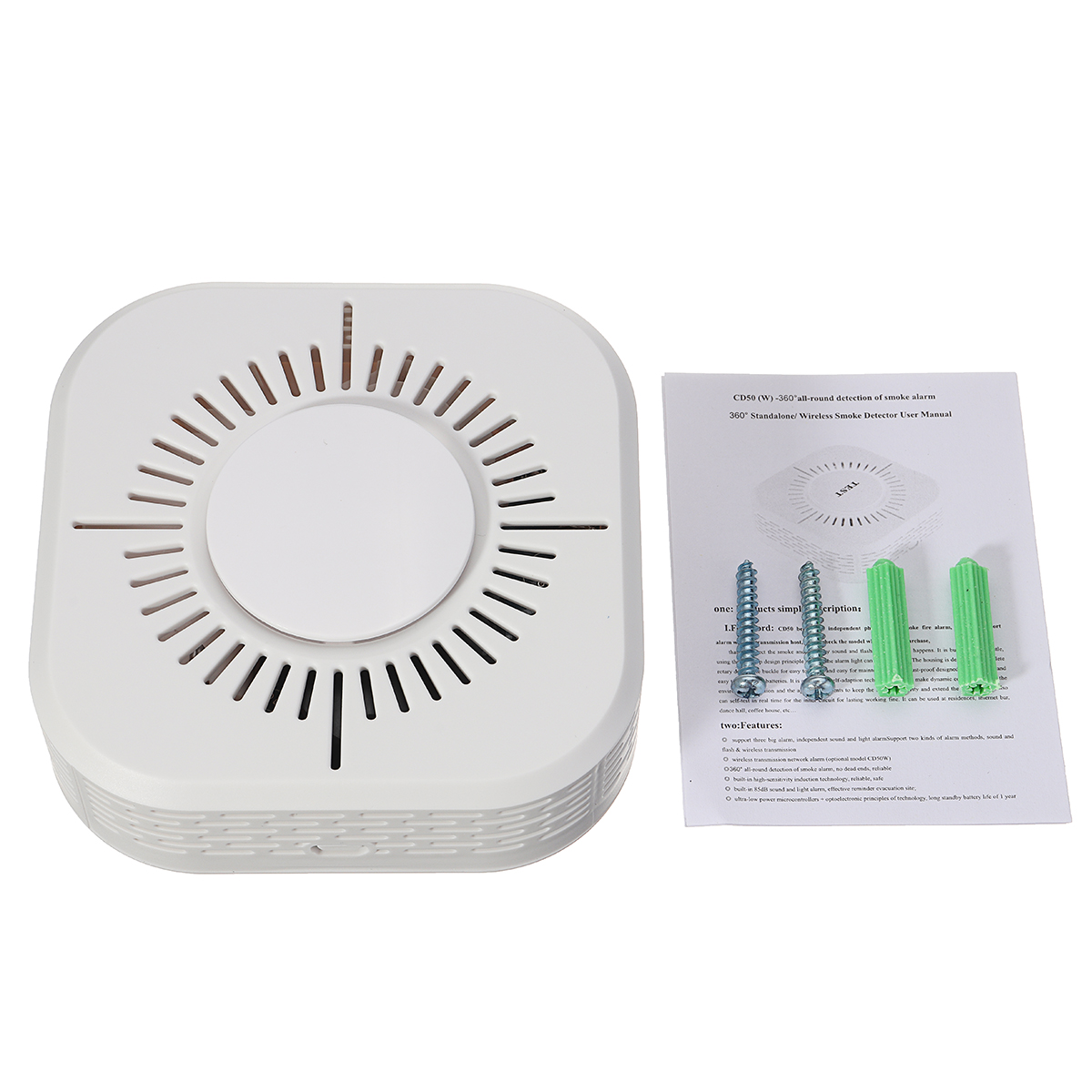 DC-9V-360deg-Wireless-Smoke-Detector-Fire-Alarm-Sensor-Home-Security-System-Cordless-1317890-10