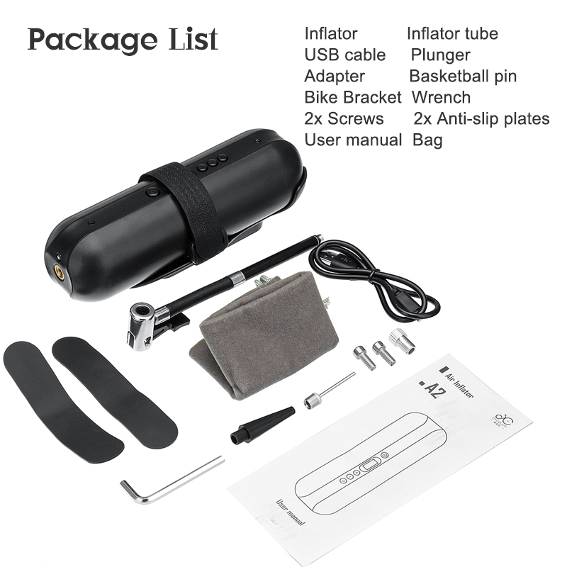 Electirc-Bike-Pump-Mini-Portable-Cycling-Inflator-Valve-For-Aluminum-Alloy-USB-1369694-10