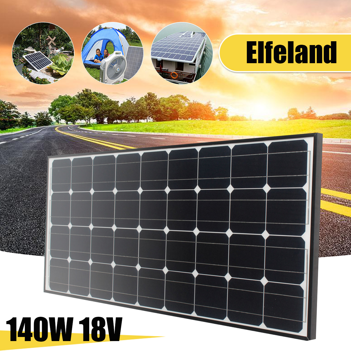 Elfeland-M-140-140W-18V-Mono-Solar-Panel-Battery-Charger-For-Boat-Caravan-Motorhome-1292680-2