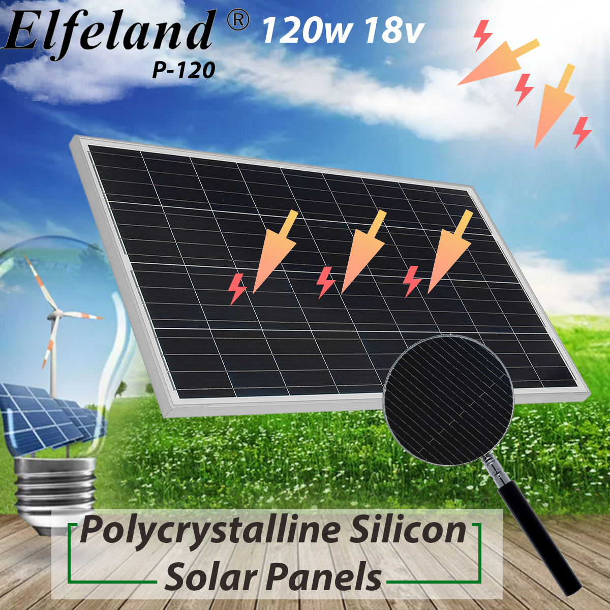 Elfeland-P-120-120W-18V-Poly-Solar-Panel-Battery-Charger-For-Boat-Caravan-Motorhome-1289917-1