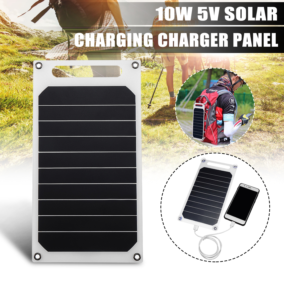 Excellwayreg-5V-10W-Portable-Solar-Panel-Slim--Light-USB-Charger-Charging-Power-Bank-Pad-1297325-2