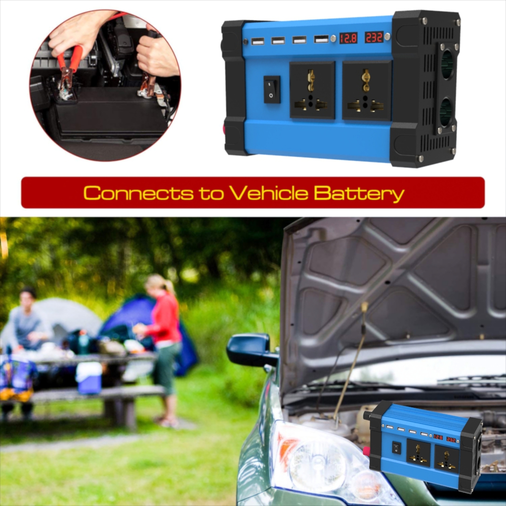 LEORY-Solar-Power-Generation-System-Dual-USB-30W-Solar-Panel--4000W-Power-Inverter-DC-12V-to-AC-220V-1868738-1