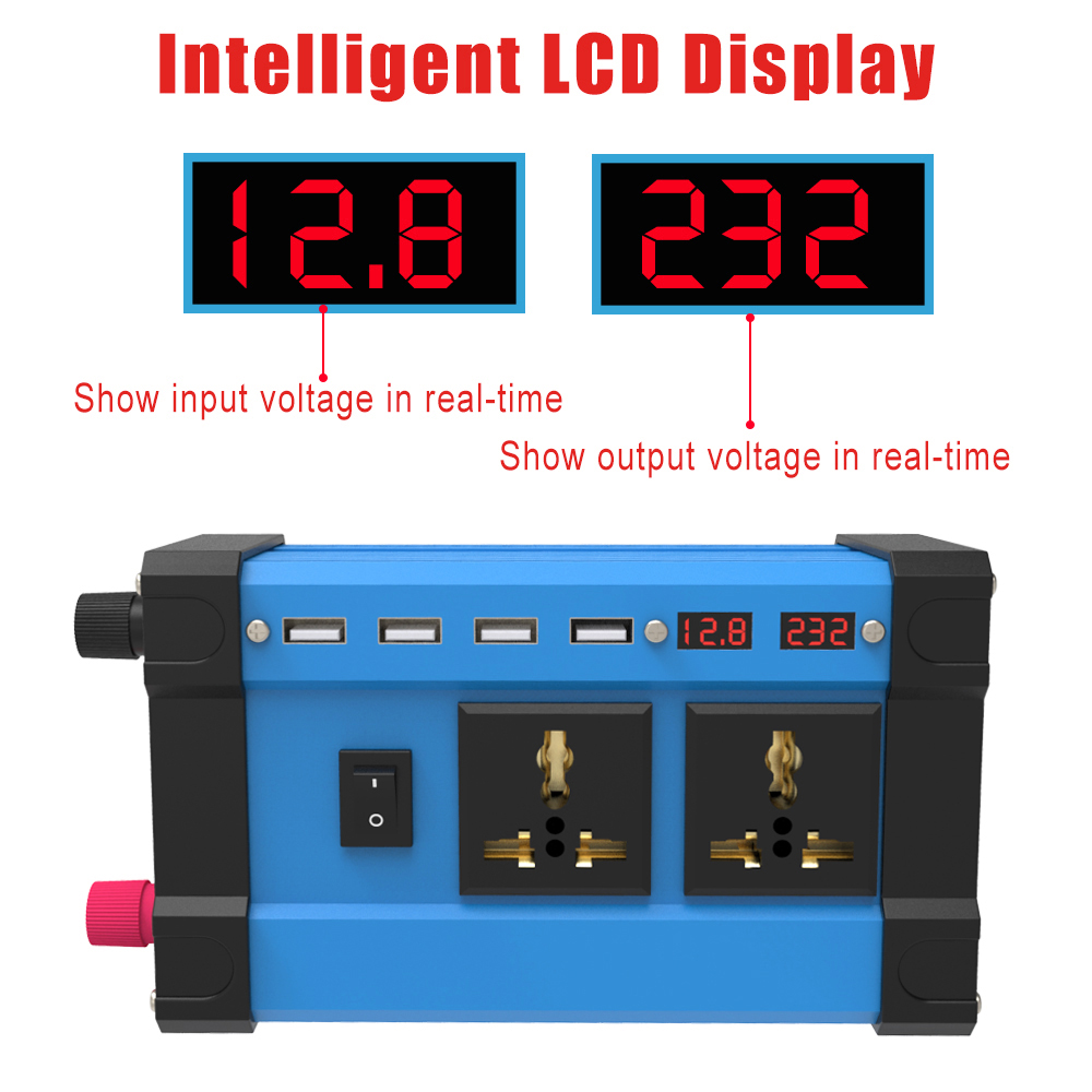 LEORY-Solar-Power-Generation-System-Dual-USB-30W-Solar-Panel--4000W-Power-Inverter-DC-12V-to-AC-220V-1868738-13