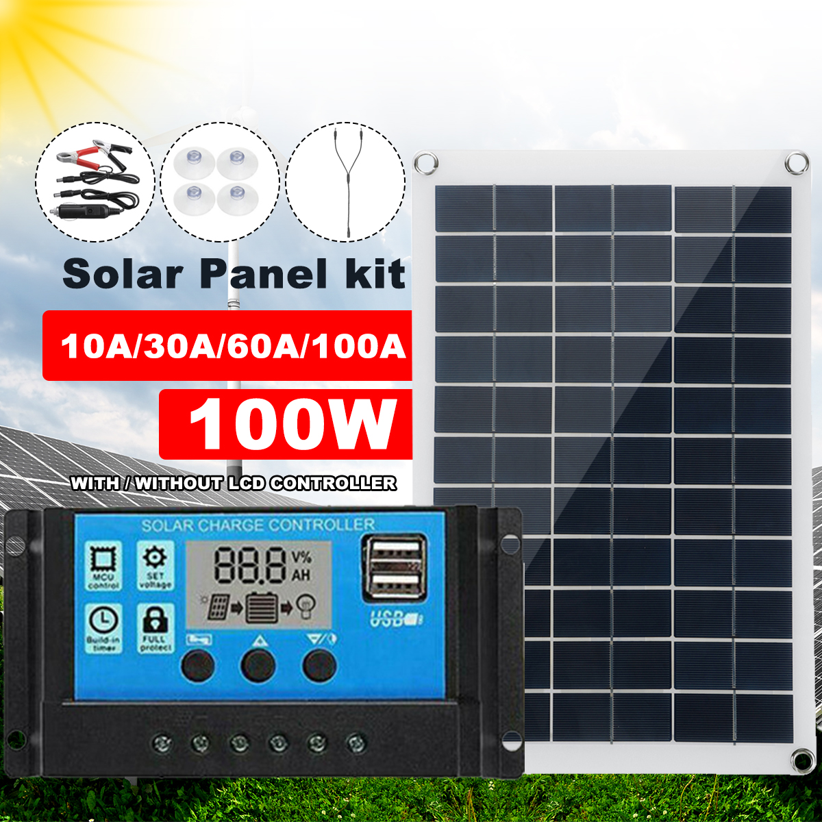 Max-100W-Protable-Solar-Panel-Kit-Dual-DC-USB-Charger-Kit-Single-Crystal-Semi-flexible-Solar-Power-P-1827862-1