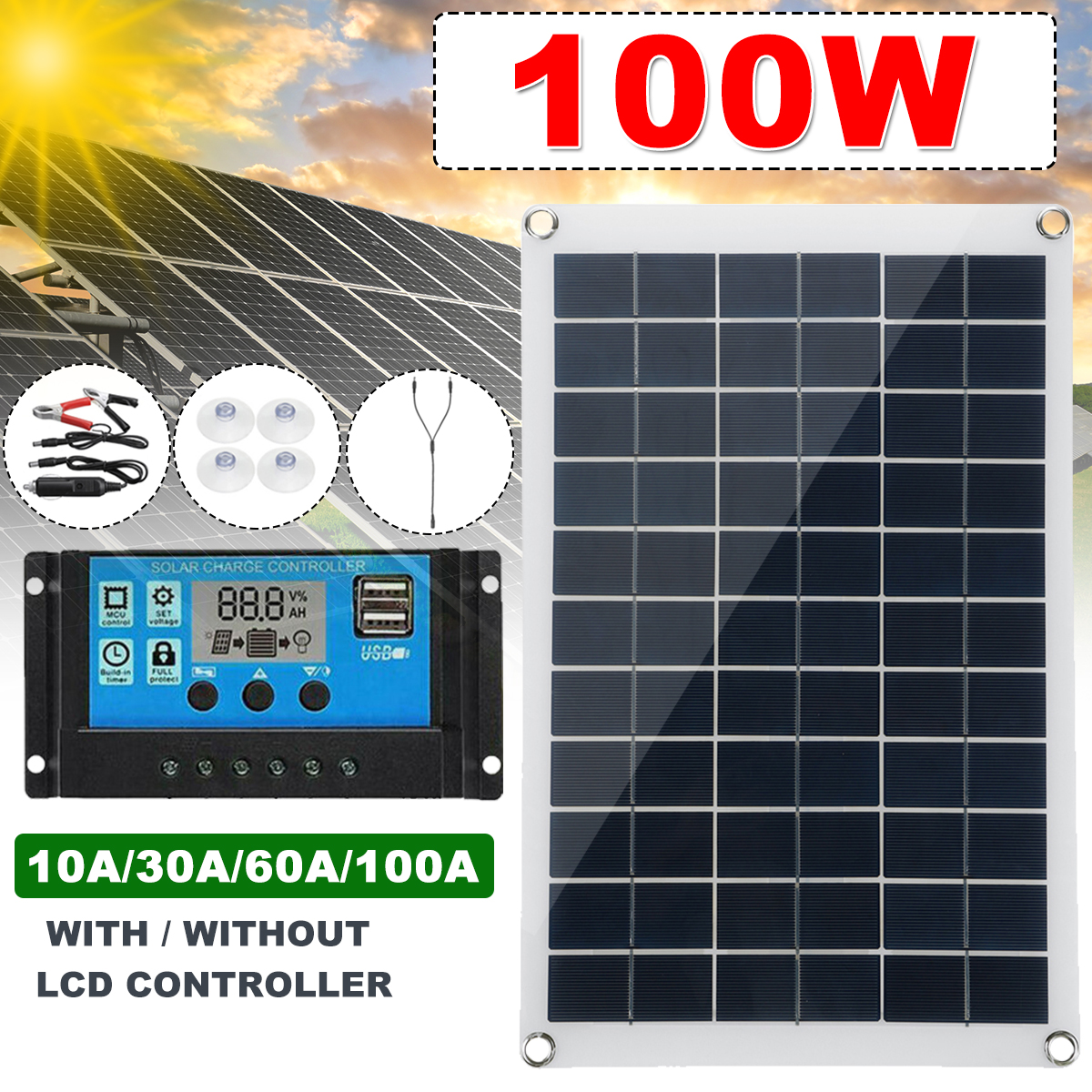 Max-100W-Protable-Solar-Panel-Kit-Dual-DC-USB-Charger-Kit-Single-Crystal-Semi-flexible-Solar-Power-P-1827862-3