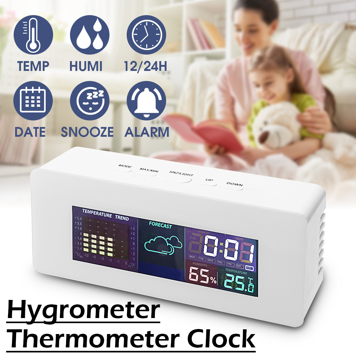 Multi-function-Color-Screen-Temperature-Humidity-Meter-Hygrometer-Monitor-Clock-with-Calendar-Alarm--1520038-1
