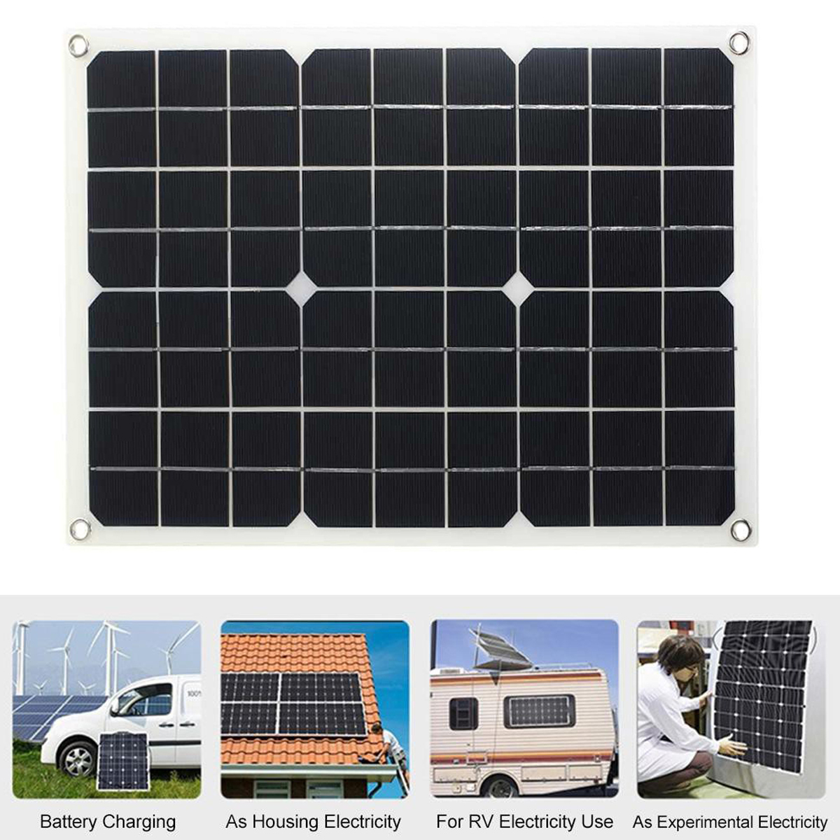 Solar-Power-Generation-System-18W-Solar-Panel--4000W-Dual-USB-LCD-Power-Inverter-12V-to-220V110V-30A-1868743-5
