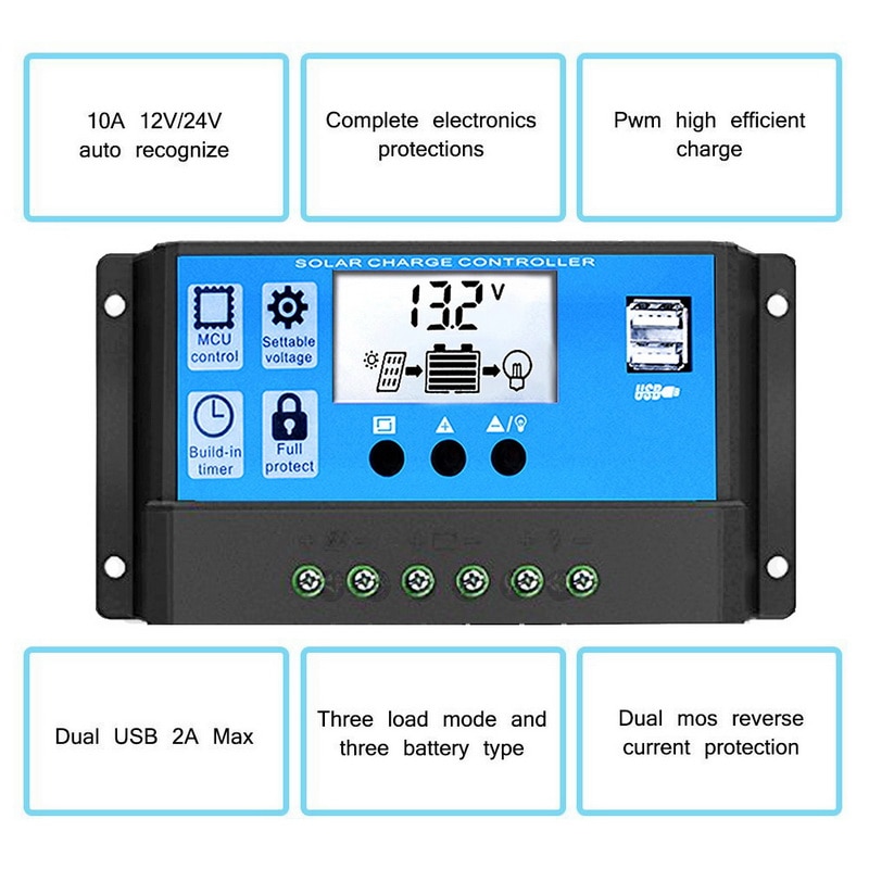 Solar-Power-Generation-System-Kit-Dual-USB-18W-18V-Mono-Solar-Panel-4000W-Power-Inverter-w-Bluetooth-1876239-16