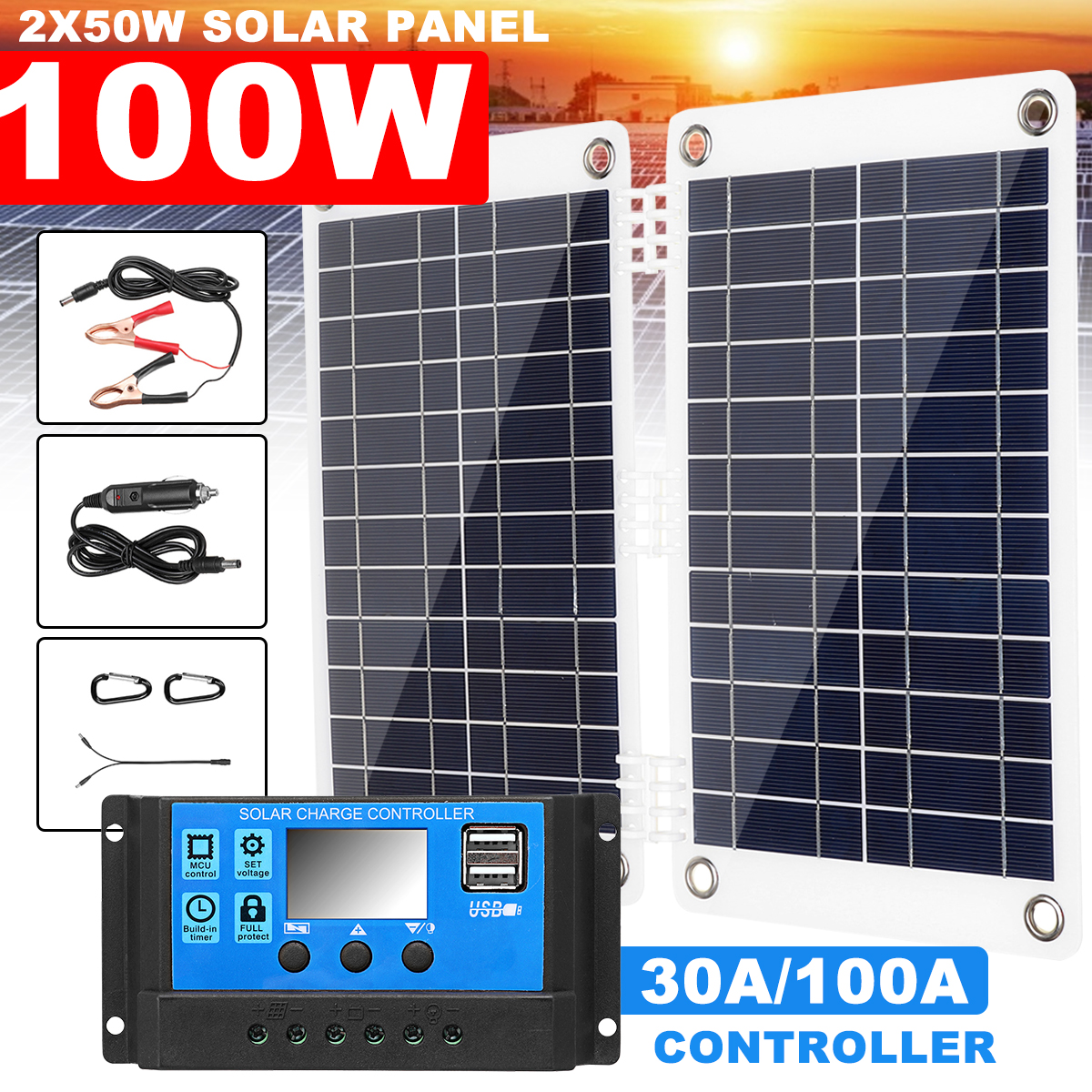 Solar-Power-Panel-Charger-Solar-Panel-Kit-Polysilicon-With-Solar-Charge-Controller-1881633-1