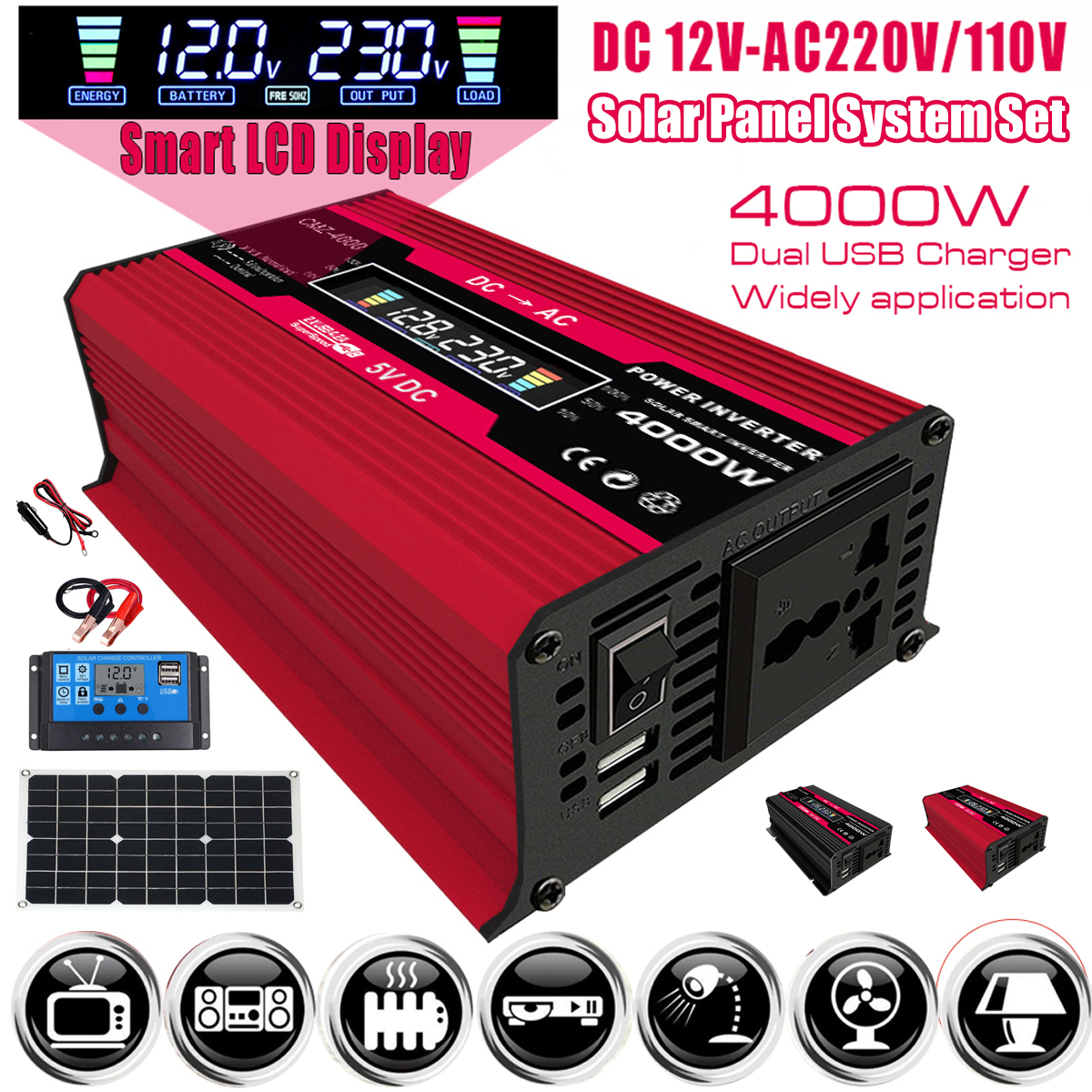 Solar-Power-System-Set-18W-Solar-Panel-300W-Power-Inverter-30A-Controller-Kit-Solar-Panel-Battery-Ch-1844953-2